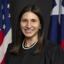 Portrait of The Honorable Jennifer Caughey, Texas First Court of Appeals Justice
