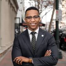 Portrait of The Honorable Christian Menefee, United States House of Representatives