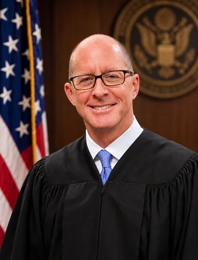 Portrait of The Honorable Charles Eskridge, United States District Court Judge